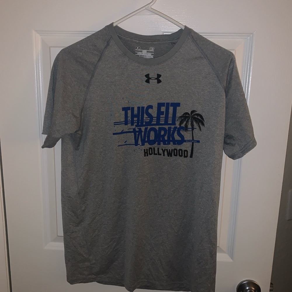 Gray Unisex Dry-Fit Shirt